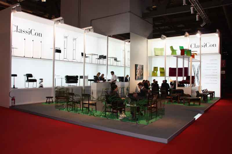 ClassiCon auf der Mailänder Möbelmesse 2009 (Foto: GS Eventbüro, frei zur Veröffentlichung bei Namensnennung)