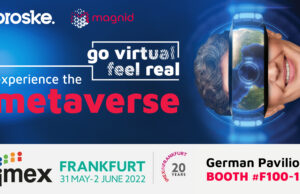 Proske und Magnid sind gemeinsam mit dem Thema „Metaverse“ auf der IMEX 2022 in Frankfurt vertreten