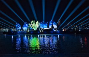 ELATION Proteus überbrücken riesige Distanzen bei der Linzer Klangwolke 2023