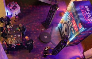 Hitster Rock Radio BOB! Box im Berliner Olympiastadion