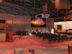 meplan inszeniert den Liquidrome auf der drinktec 2025 mit woodï