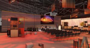 meplan inszeniert den Liquidrome auf der drinktec 2025 mit woodï