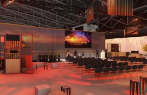 meplan inszeniert den Liquidrome auf der drinktec 2025 mit woodï