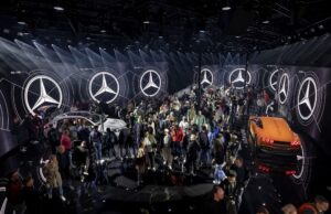 Medientechnik-Spezialist Hibino Deutschland setzte Markenauftritt von Mercedes-Benz auf der IAA Mobility in Szene