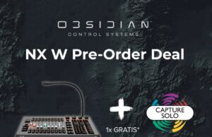 OBSIDIAN CONTROL SYSTEMS präsentiert NX W: Kompaktes PC-Control-Wing für professionelle ONYX-Workflows