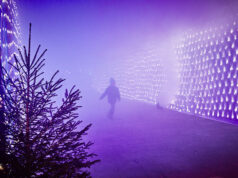 elfplus+ inszeniert den Kölner Blackfoot Beach als Winterlandschaft