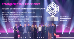 Sechs Auszeichnungen und Special Prize für insglück •• Rekordbilanz beim BrandEx Award 2026