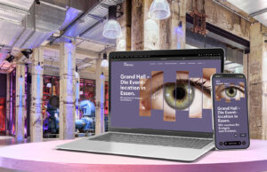 Grand Hall Zollverein präsentiert sich mit frischem Corporate Design und aktuellem Webauftritt