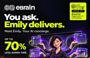 KI-zentrische Wirtschaftlichkeit beim Eventmanagement mit eBrain