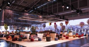 meplan gestaltet Gastronomieflächen der Expo Real 2026 zusammen mit Rolf Benz
